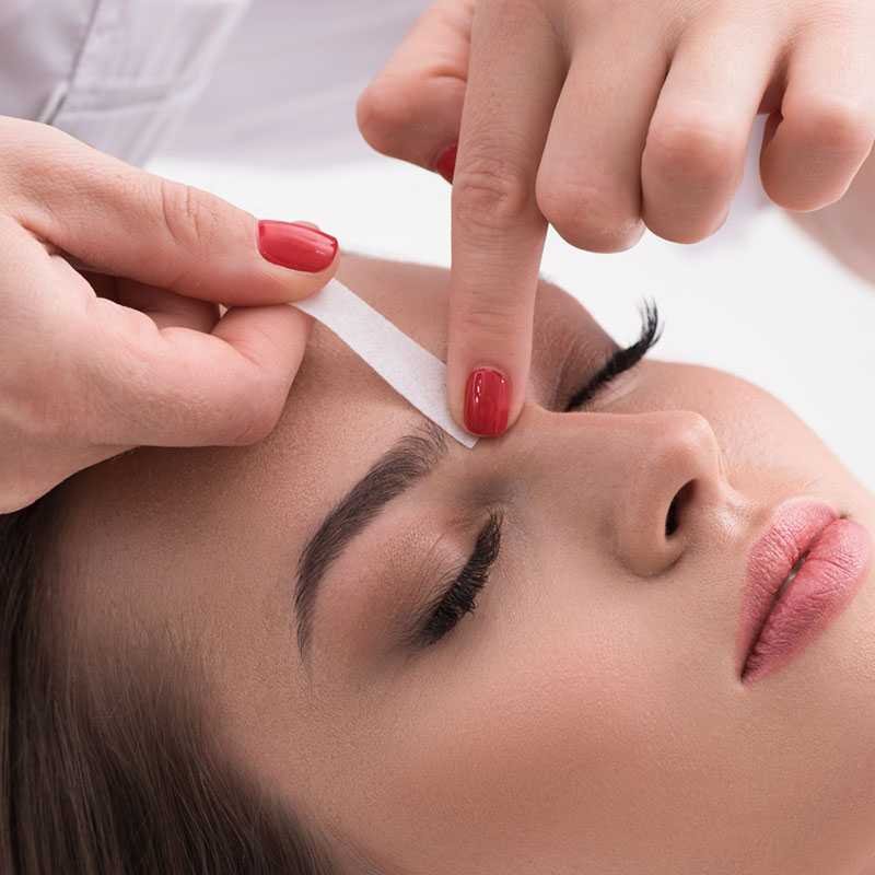 Депиляция всего лица воском