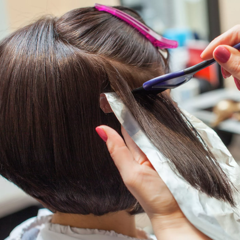 Окрашивание по длине