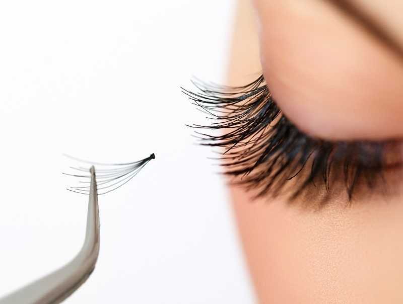 Ресницы (пучковые) на всю длину 