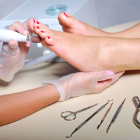 Педикюр комбинированный