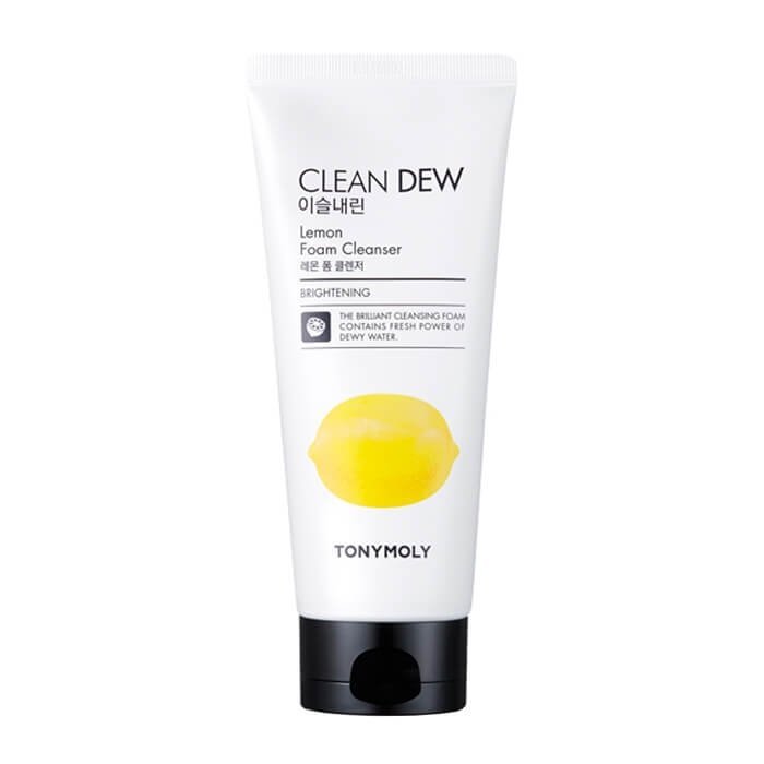 Tony Moly Clean Dew Lemon Foam Cleanser Омолаживающая пенка для умывания с экстрактом лимона 180мл
