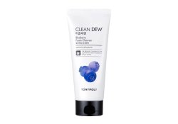 Tony Moly Clean Dew Blueberry Foam Cleanser Очищающая пенка для умывания с черникой 180мл