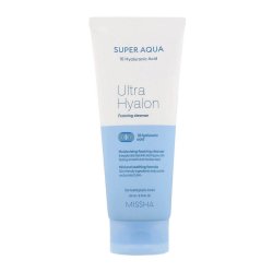 Missha Super Aqua Ultra Hyalron Cleansing Foam Увлажняющая пенка с гиалуроновой кислотой 200мл