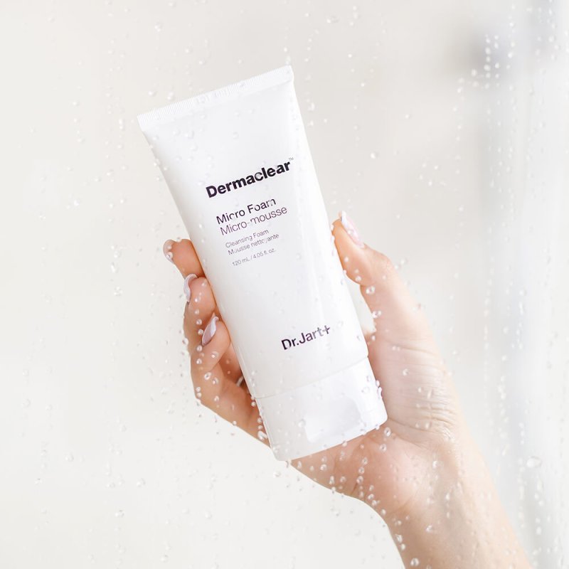 Dr.Jart+ Dermaclear Micro Foam Micro-Mousse Cleansing Foam Мягкая пенка для умывания с био-водой 120мл