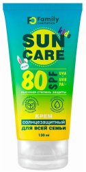 Family Cosmetics Солнцезащитный крем для всей семьи SPF 80+ 130мл