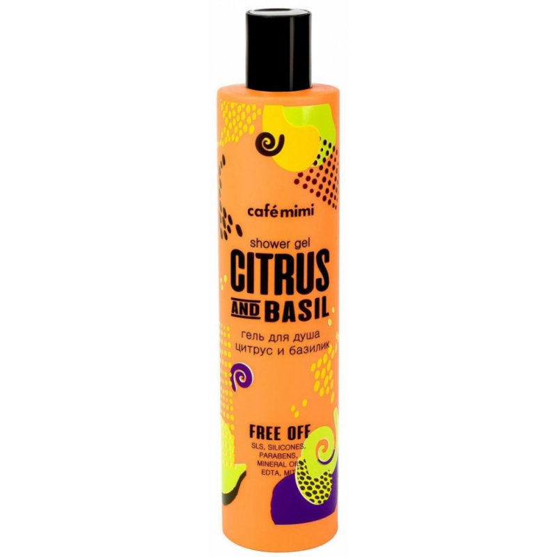 Cafe Mimi Гель для душа Цитрус и Базилик 300мл