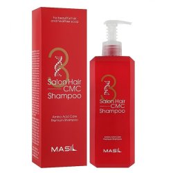 Masil 3 Salon Hair Cmc Shampoo Шампунь восстанавливающий с аминокислотами 500мл