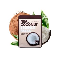 Farm Stay Real Coconut Essence Mask Увлажняющая тканевая маска для лица с экстрактом кокоса 23мл