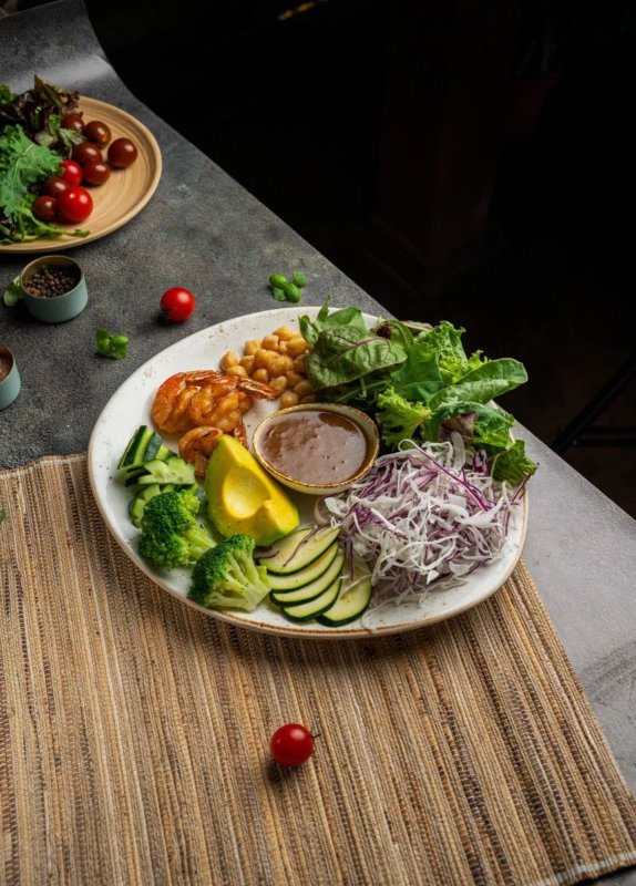 Зеленый салат