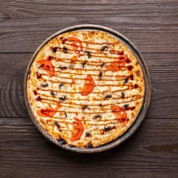 Копченая курица с грибами