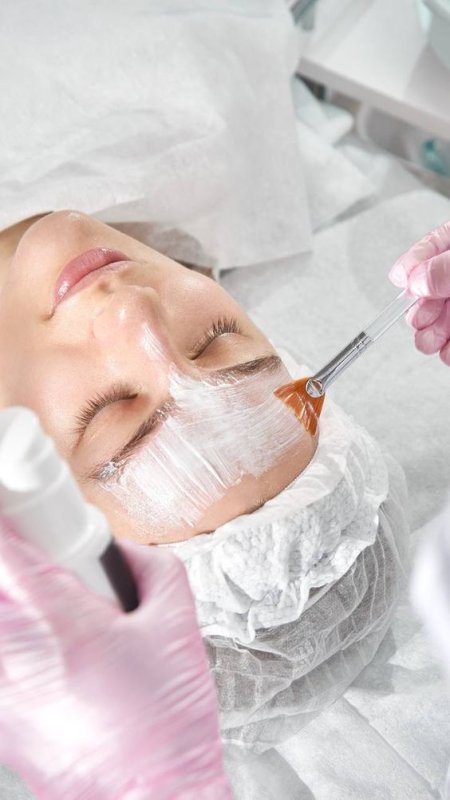 Массаж лица с уходом