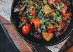 Запечёные овощи из печи