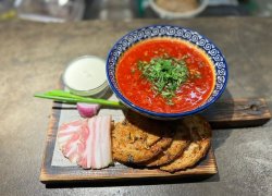 Борщ с говядиной