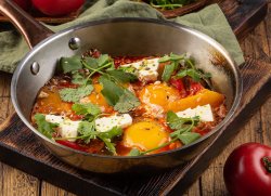 Шакшука с брынзой