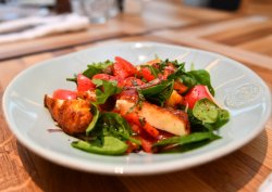 Салат с хулами из печи