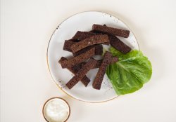 Гренки чесночные