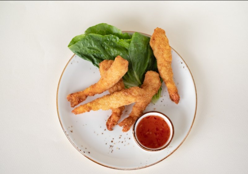 Креветки темпура