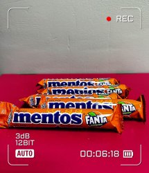Конфеты Mentos Fanta Orange