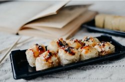 Ролл "Запечённый с крабом"