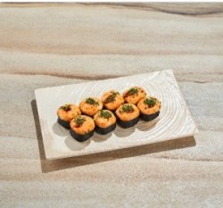 Запеченный с креветкой