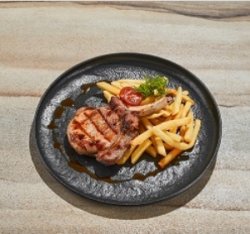 Стейк из свиной корейки