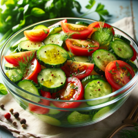 Свежий салат