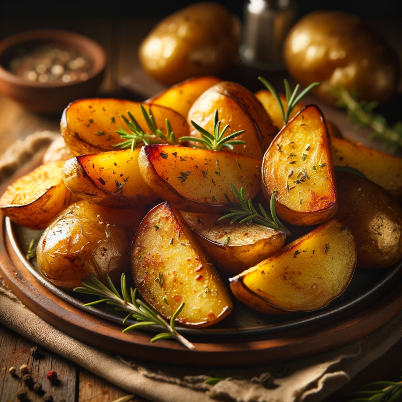 Картофель по-деревенски 