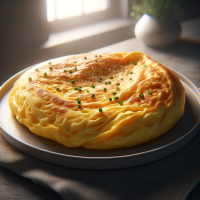 Омлет с сыром