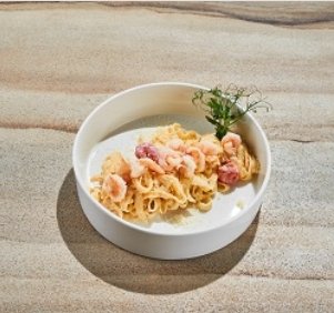 Паста с креветками