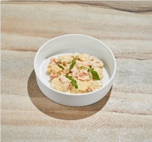 Ньокки с беконом