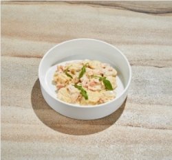 Ньокки с беконом