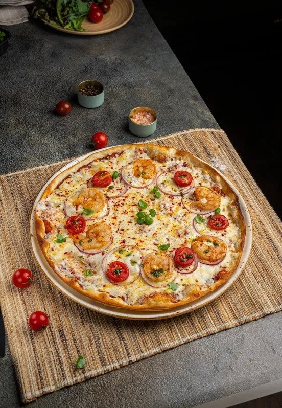 С креветками