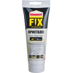 Клей монтаж. Момент 185г FIX Кристал 2574393 / 17 886