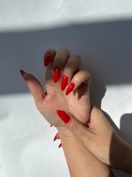 Коррекция ногтей (маникюр, длина от 3 до 5)