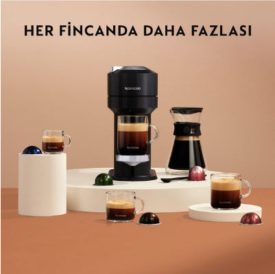 Капсульная кофемашина Nespresso Vertuo Next Matte Black D Range