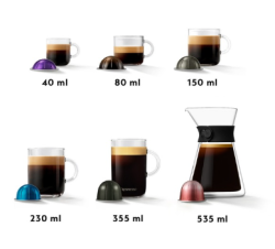 Капсульная кофемашина Nespresso Vertuo Next Matte Black D Range