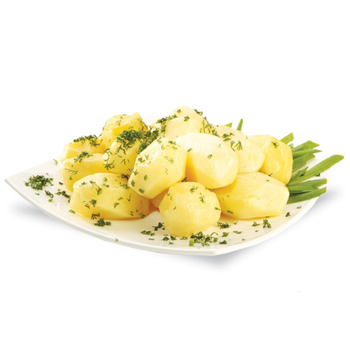 Картофель отварной с зеленью