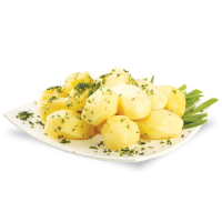 Картофель отварной с зеленью