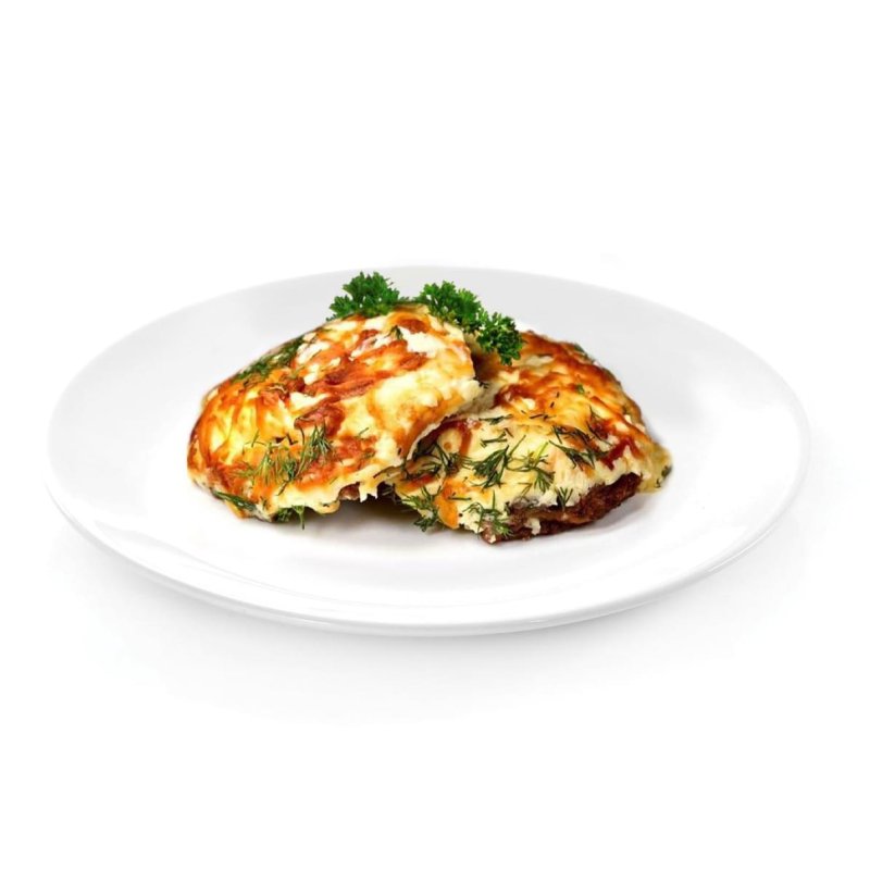 Мясо по-французски с говядиной