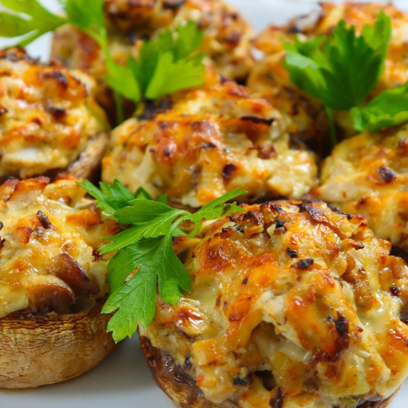 Шампиньоны фаршированные