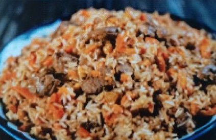 Плов из говядины