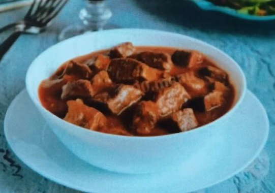 Гуляш из свинины